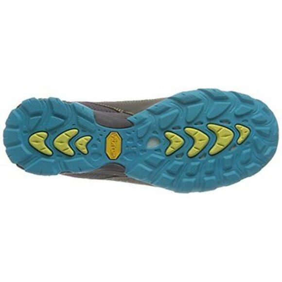 NIB Anhu SugarPine Wp Ankle Hiking Walking Boot Grey/Turquoise Size 7 - Picture 3 of 7